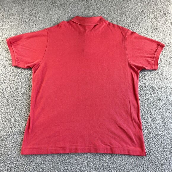 Lacoste Polo Shirt Mens Extra Large 6 Pink‎ Pique Peruvian Cotton Golf Devanlay - Picture 3 of 13